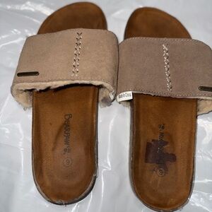 BearPaw Women's Brown Slippers